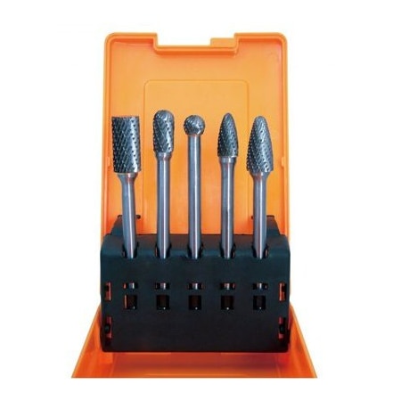 Astro Pneumatic BURR DBL CUT LONG CARBIDE 5PC SET AO2185